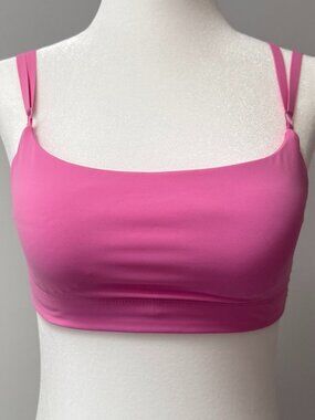 Outdoor Voices Pink Sports Bra XS Adjustable Straps